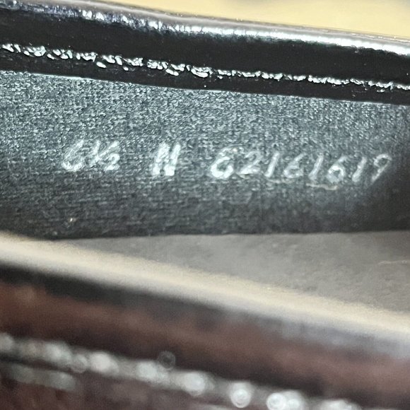 SAS Metro Loafers Black Leather Horse-Bit Comfort Shoes Slip On Women Size 6.5 N - Picture 9 of 10